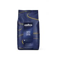 Lavazza Super Crema Whole Bean Coffee Blend, Medium Espresso Roast, 2.2 Pound (Pack of 6), Authentic Italian, Blended and roasted in Italy, Value Pack, Mild and creamy