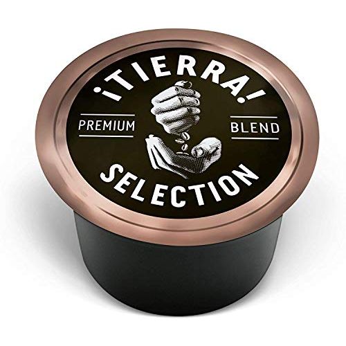  Lavazza BLUE Espresso ¡Tierra! Selection Premium Blend Single Dose Coffee Capsules, (Pack of 100)