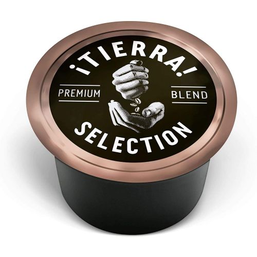  Lavazza BLUE Espresso ¡Tierra! Selection Premium Blend Single Dose Coffee Capsules, (Pack of 100)