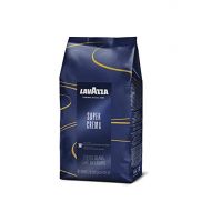 Lavazza Super Crema Whole Bean Coffee Blend, Medium Espresso Roast, 2.2 Pound (Pack of 1) Authentic Italian, Blended And Roasted in Italy, Produced in a nut-free facility center, M