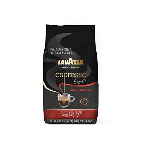  Lavazza Espresso Barista Gran Crema Whole Bean Coffee Blend, Medium Espresso Roast, Oz Bag (Packaging May Vary) Barista Gran Crema - 2.2 LB, 35.2 Ounce