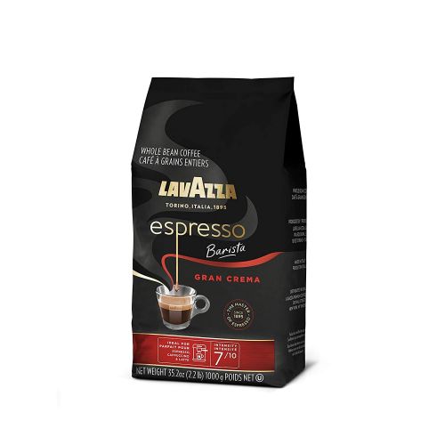  Lavazza Espresso Barista Gran Crema Whole Bean Coffee Blend, Medium Espresso Roast, Oz Bag (Packaging May Vary) Barista Gran Crema - 2.2 LB, 35.2 Ounce