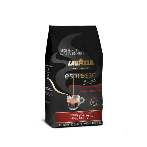  Lavazza Espresso Barista Gran Crema Whole Bean Coffee Blend, Medium Espresso Roast, Oz Bag (Packaging May Vary) Barista Gran Crema - 2.2 LB, 35.2 Ounce