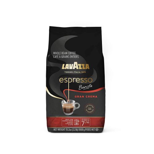  Lavazza Espresso Barista Gran Crema Whole Bean Coffee Blend, Medium Espresso Roast, Oz Bag (Packaging May Vary) Barista Gran Crema - 2.2 LB, 35.2 Ounce