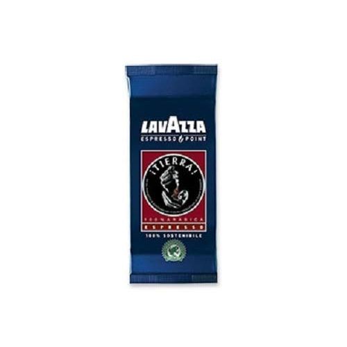  Lavazza 0490 Tierra Espresso Point Machine Cartridges, 50 vacuum packed bags containing 100 cartridges