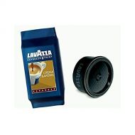 Lavazza Espresso Pt. Crema E Aroma, Espresso Capsules, Count of 100, Brown ,Value Pack, Blended and roasted in Italy, Intense medium roast with a strong body and long lasting flavo