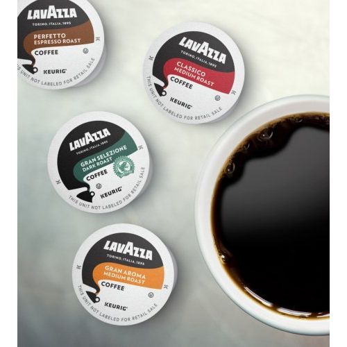  Lavazza Coffee K-Cup Pods Variety Pack for Keurig Single-Serve Coffee Brewers, 64 Count , Value Pack, Notes of: fruits, flowers, chocolate, carmel, citrus