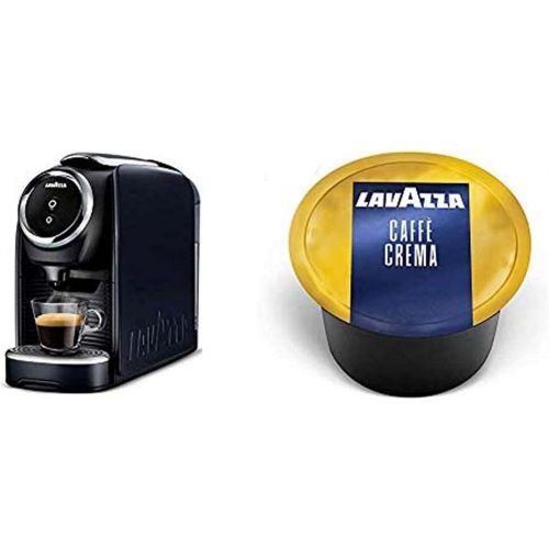  Lavazza Blue Classy Mini Single Serve Espresso Coffee Machine LB 300 with Caffe Crema Coffee Capsules (Pack Of 100), Value Pack, 2 Coffee selections: simple touch controls