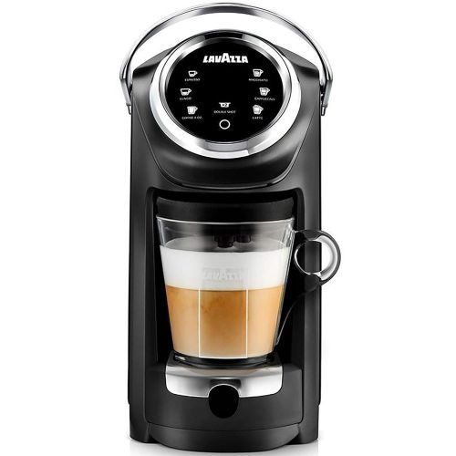  Lavazza Expert Coffee Classy Plus Single Serve ALL-IN-ONE Espresso & Coffee Brewer Machine - LB 400 - (Includes Built-in Milk Vessel/Frother)