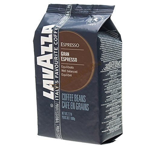  Lavazza Gran Espresso Coffee Beans - case of 6 (2.2 lb bags)