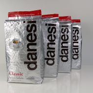 Danesi Cafe Danesi Caffe Classic Classico Espresso Beans (6 x 2.2 lbs bag + cup)