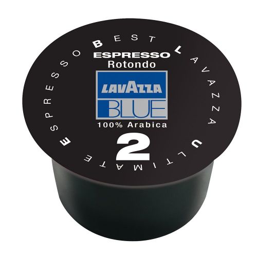  Lavazza BLUE Capsules, Espresso Rotondo Coffee Blend, Dark Roast, 28.2-Ounce Boxes (Pack of 100)