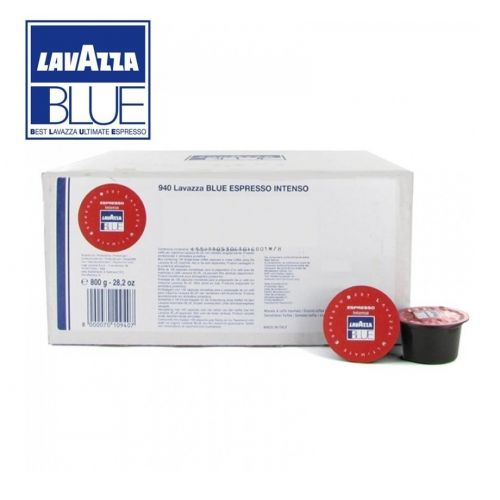  Lavazza BLUE Capsules, Espresso Rotondo Coffee Blend, Dark Roast, 28.2-Ounce Boxes (Pack of 100)