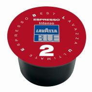 Lavazza BLUE Capsules, Espresso Intenso 2 Coffee Blend, Medium Roast, 40.5-Ounce Boxes (Pack of 100)