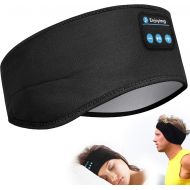 Lavince Sleep Headphones Bluetooth Sports Headband, Wireless Sports Headband Headphones with Ultra-Thin HD Stereo Speakers Perfect for Workout,Jogging,Yoga,Insomnia,Side Sleepers,A