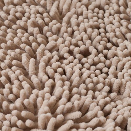  Lavish Home High Pile Shag Rug Carpet - Beige - 30x60