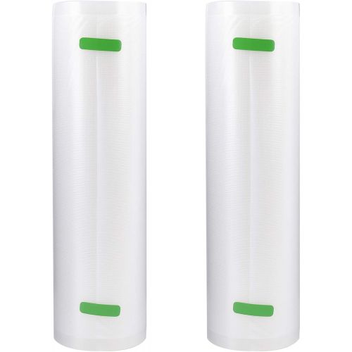  Lawei 2 pack 11 x 50 Vacuum Sealer Rolls - Food Saver Bags Rolls Vacuum Sealer Bags for Food Saver, Sous Vide