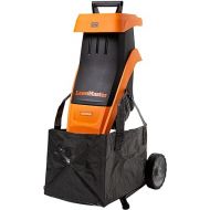 LawnMaster FD1501 Electric Wood Chipper Shredder 15-Amp 1.5-Inch Cutting Diameter Max 10:1 Reduction