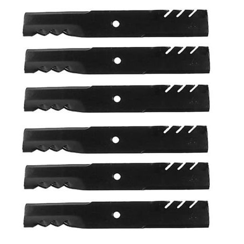  Lawnmower parts 038-6050-00 (6) Pack Premium Mulch Gator Mower Blades for Bad Boy 60 + FREE EBOOK - YOUR LAWN & LAWN CARE -