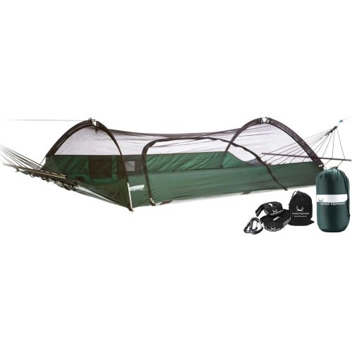  Lawson Hammock Blue Ridge Camping Hammock and Tent (Rainfly and Bug Net Included)