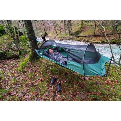  Lawson Hammock Blue Ridge Camping Hammock and Tent (Rainfly and Bug Net Included)