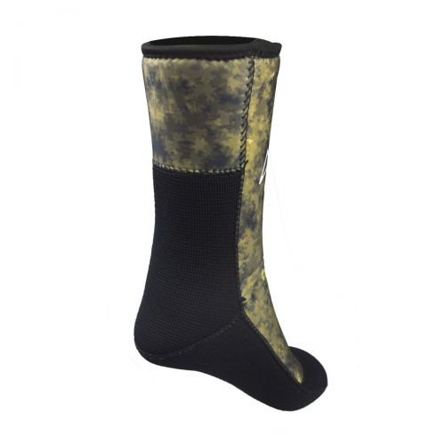  Layatone Diving Socks Men Preimum 5mm/7mm Neoprene Wetsuit Socks Water Surfing Snorkeling Beach Fins Socks Non-Silp Camouflage Swim Spearfishing Socks Booties Shoes