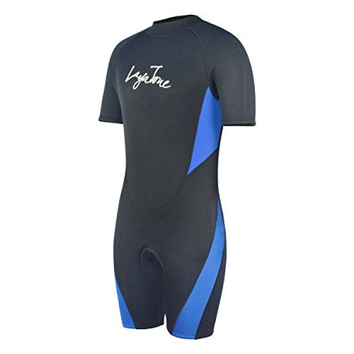  Layatone Wetsuit Shorts Men Premium 3mm Neoprene Diving Suit Keep Warm Wetsuits Women - Surfing Suit Snorkeling Suit Scuba Diving Thick One Piece Swimsuit - Wet Suit Men