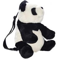 Lazada Toddler Backpack Panda Girls Backpacks Stuffed Animal Plush Bag Black and White 12 Inches