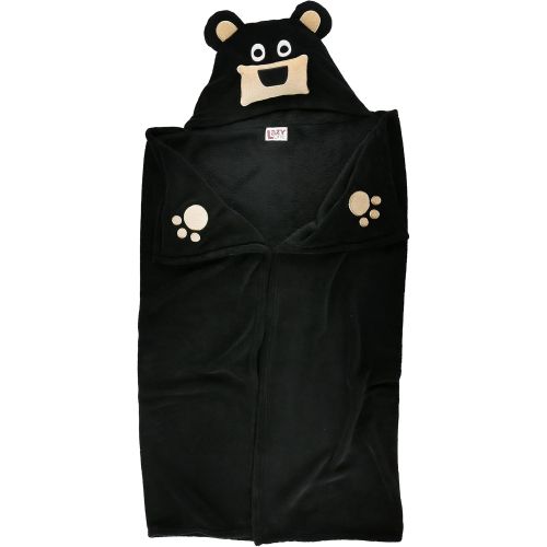  [아마존베스트]Lazy One Animal Blanket Hoodie for Kids, Hooded Blanket, Wearable Kids Blanket, Soft, Cozy Fleece Hoodie (Bear Blanket)