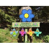 /LazyHoundWorkshop Personalized Grandmother garden stake