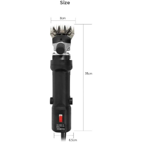  Lbzbz Sheep Shears, Shepherd Electric Goat Shears, Portable Electric Sheep Shearing Wool Goat Llamas and Other Fur Livestock Support Heavy Shearing Work 320W