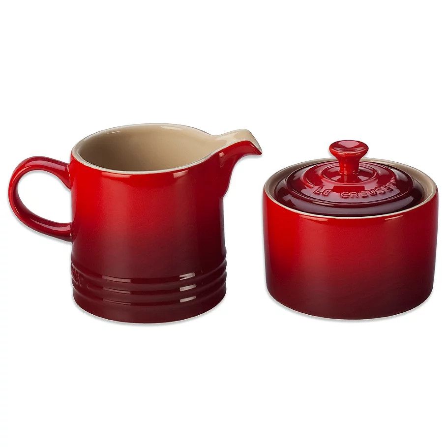 Le Creuset 2-Piece Cream and Sugar Set