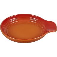 Le Creuset Signature Stoneware Spoon Rest, 6 Inches, Flame