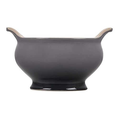 르크루제 Le Creuset Stoneware Heritage Soup Bowl, 20 oz., Oyster