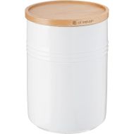 Le Creuset Stoneware Canister with Wood Lid, 2.5 qt. (5.5