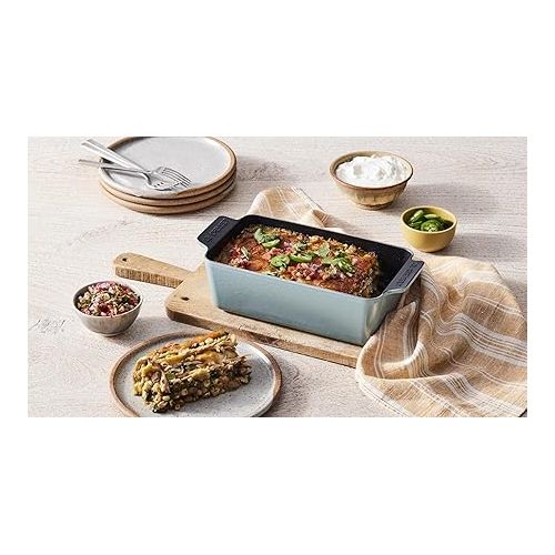 르크루제 Le Creuset Enameled Cast Iron Signature Loaf Pan, 2qt., Rhone