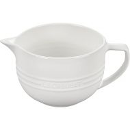 Le Creuset Stoneware Signature Batter Bowl, 3.25qt., White