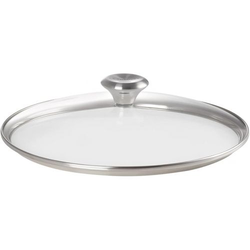 르크루제 Le Creuset Signature Glass Lid with Stainless Steel Knob, 12