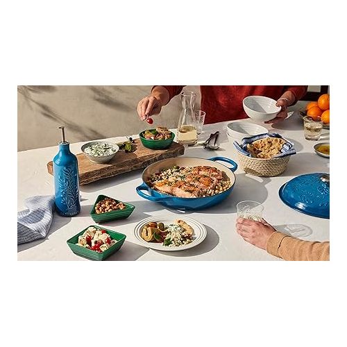 르크루제 Le Creuset Stoneware Set of 3 Tapas Dishes, Artichaut