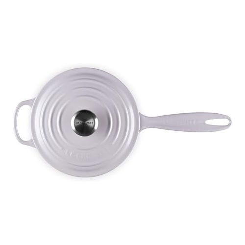 르크루제 Le Creuset Enameled Cast Iron Signature Saucepan, 2.25 qt., Shallot