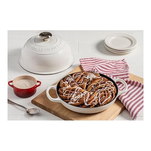 르크루제 Le Creuset Enameled Cast Iron Bread Oven, Shallot, 1.75