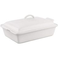 Le Creuset Stoneware Heritage Covered Rectangular Casserole, 4 qt. (12