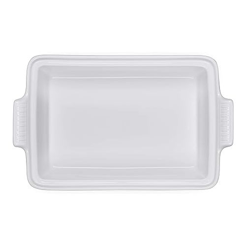 르크루제 Le Creuset Stoneware Heritage Covered Rectangular Casserole, 4 qt. (12