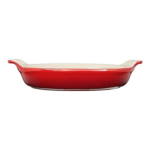 르크루제 Le Creuset Stoneware Heritage Oval Au Gratin, 1 qt. (9.5