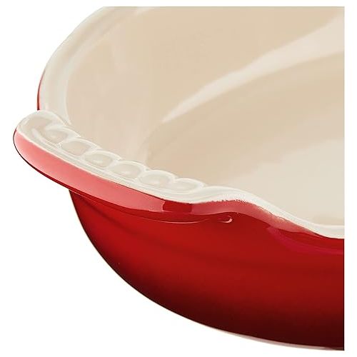 르크루제 Le Creuset Stoneware Heritage Oval Au Gratin, 1 qt. (9.5