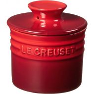 Le Creuset Stoneware Butter Crock, 6 oz., Cerise