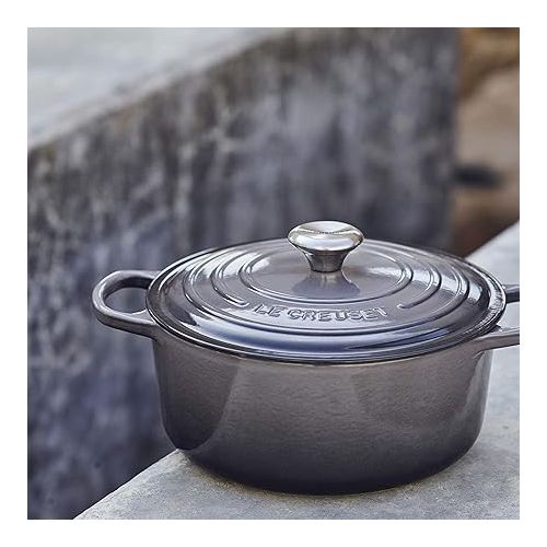 르크루제 Le Creuset Signature Cast Iron Cookware Set - 9 Piece (Oyster)