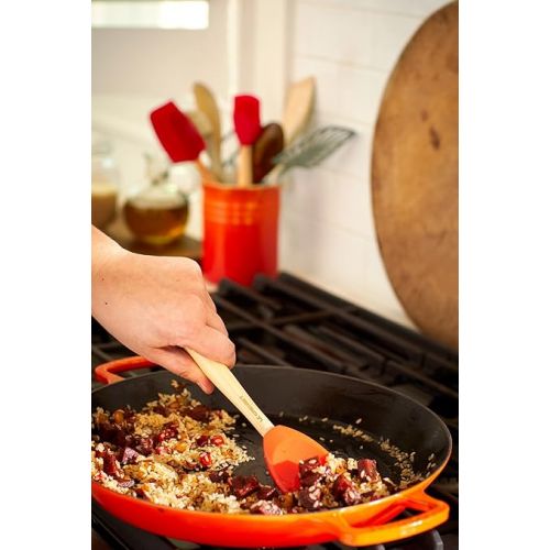 르크루제 Le Creuset Silicone Craft Series Spatula Spoon, 11 3/8