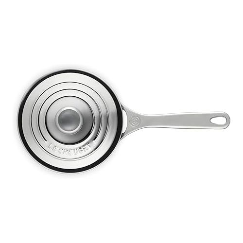 르크루제 Le Creuset Tri-Ply Stainless Steel 2 Quart Saucepan