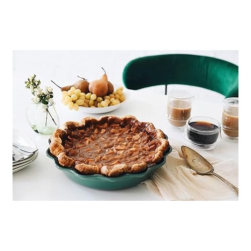 르크루제 Le Creuset Stoneware Heritage Pie Dish, 9